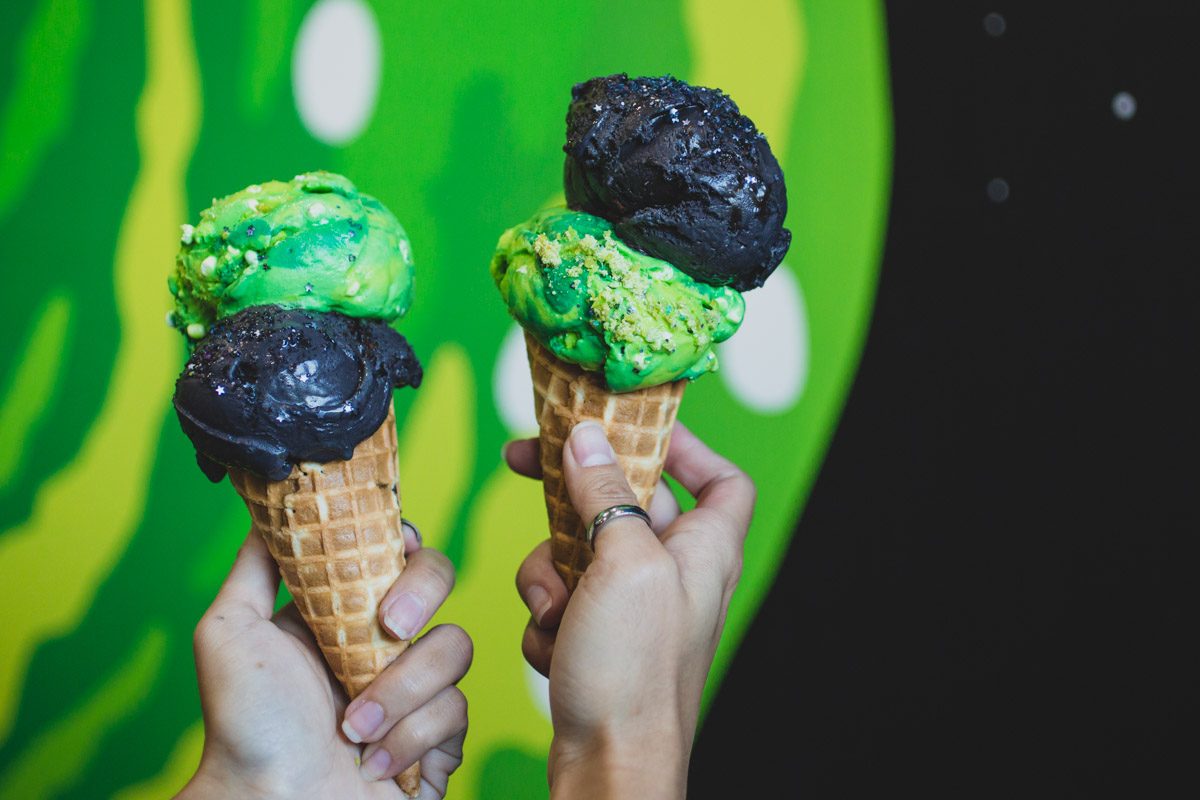 Here’s A First Look At Rick And Morty’s Ice Cream Pop-Up