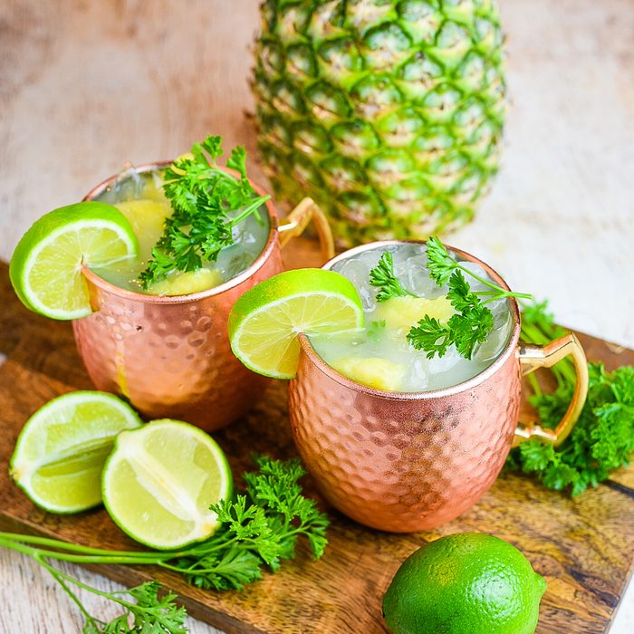 Pineapple Coconut Moscow Mule