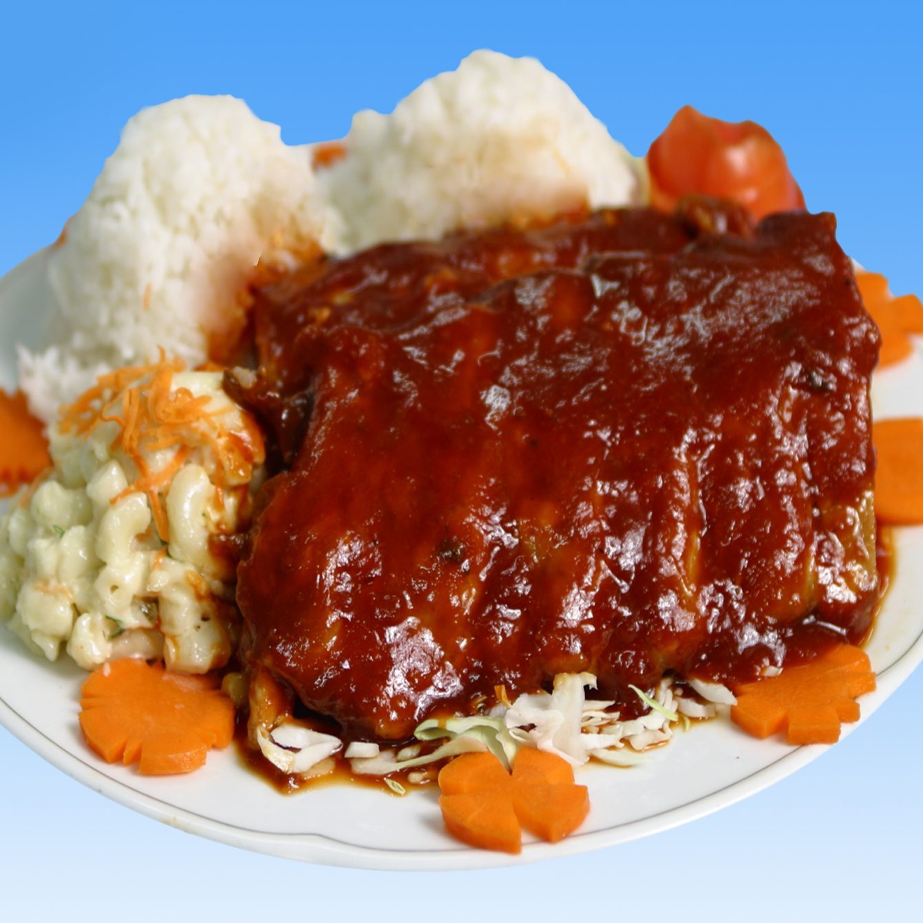 Baby Back Ribs From Bobs Bbq In Hawaii