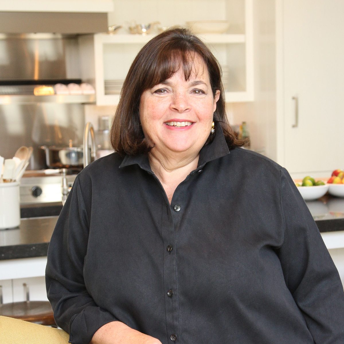 Mandatory Credit: Photo by Talaya Centeno/Penske Media/REX/Shutterstock (6056064j) Chef Ina Garten at her East Hamptons home. Ina Garten, East Hampton