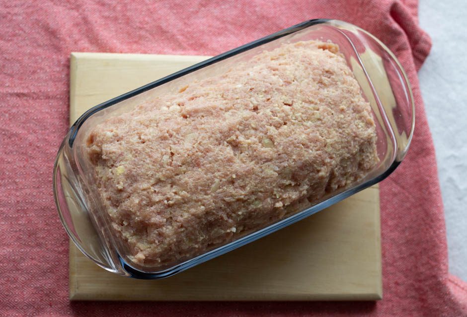 Raw meat loaf