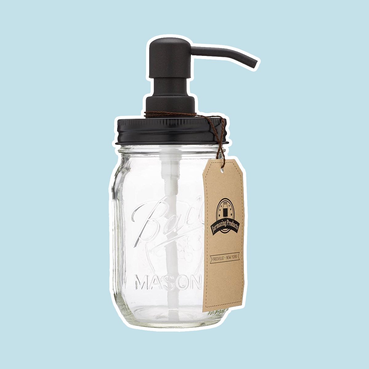 Jarmazing Mason Jar Soap Dispenser 2