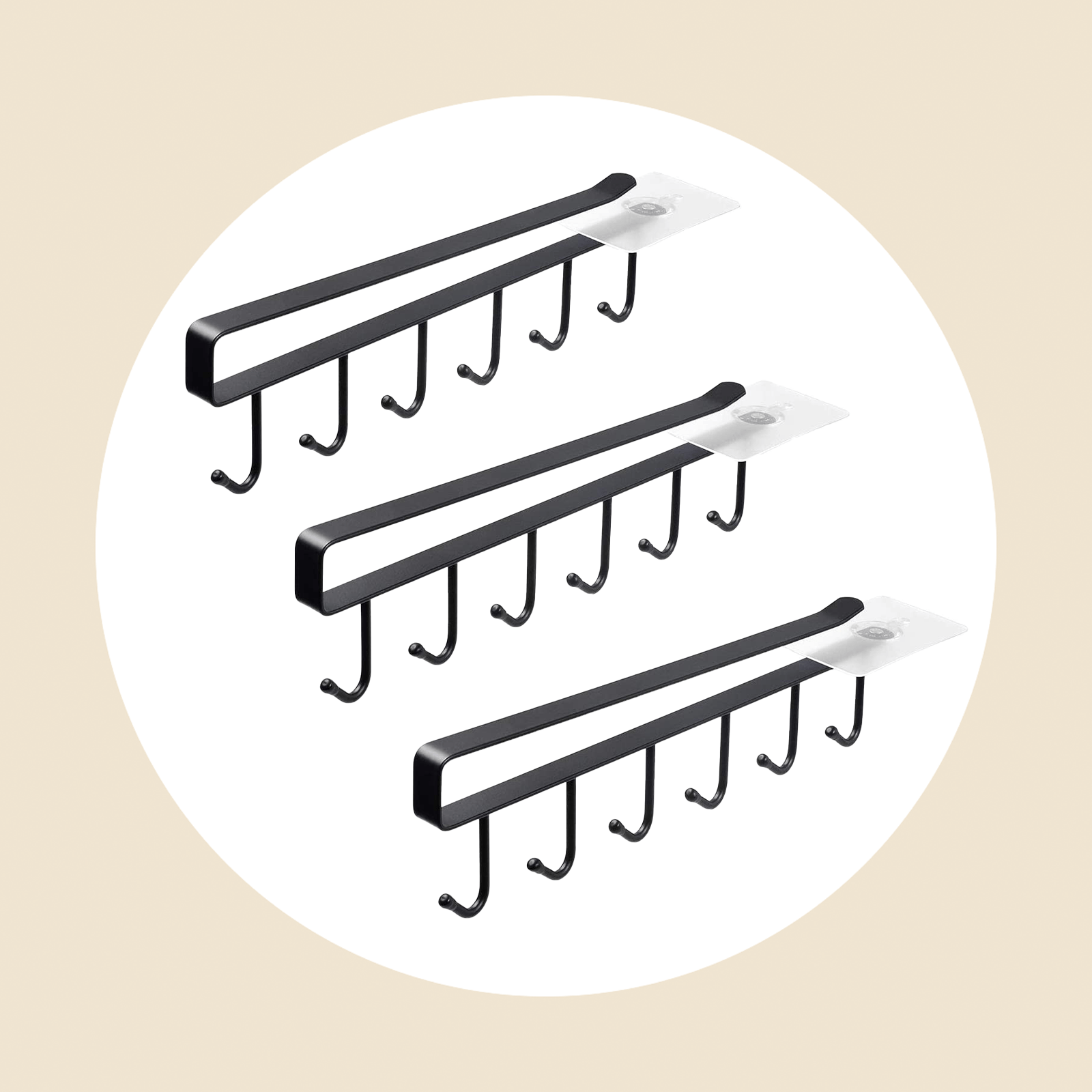 Ecrocy Adhesive Cup Holder Under Cabinet Ecomm Via Amazon