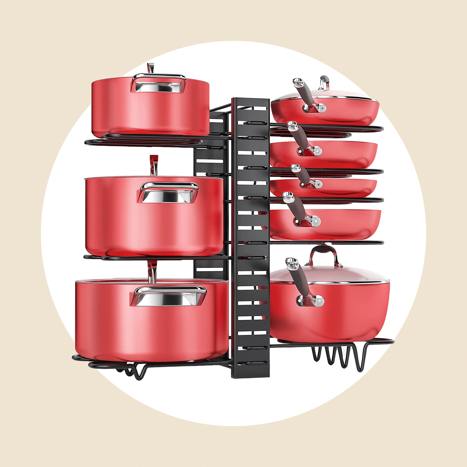 Pan Organizer Rack For Cabinet Ecomm Via Amazon