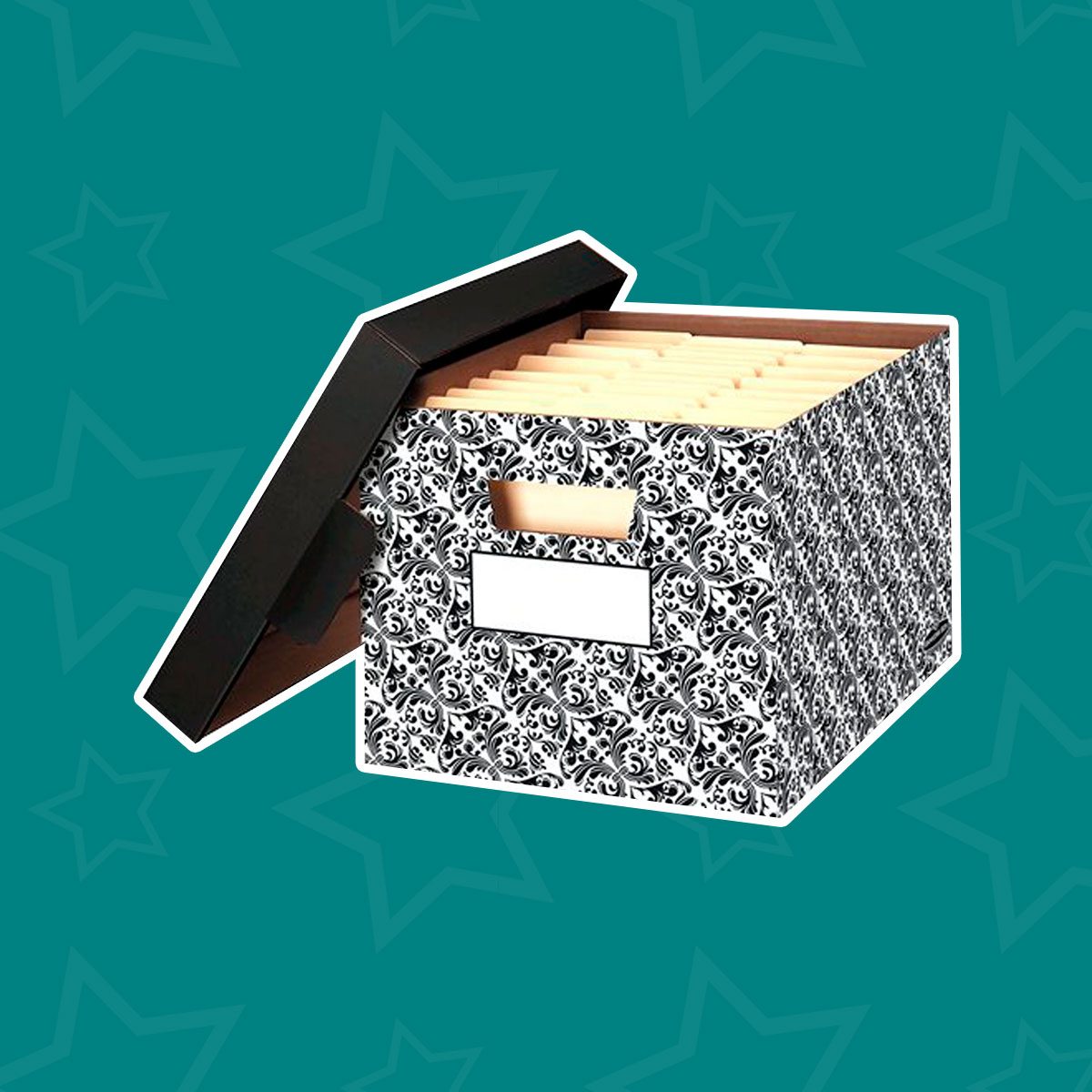 Decorative Medium-Duty Storage Box