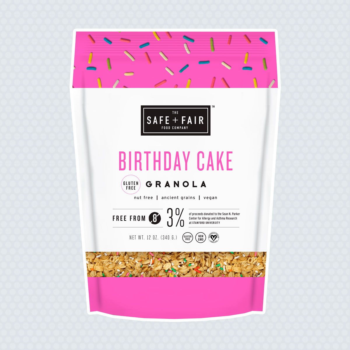 Birthday Cake Granola