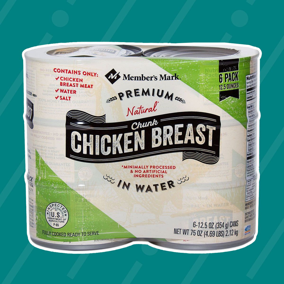 Canned chicken