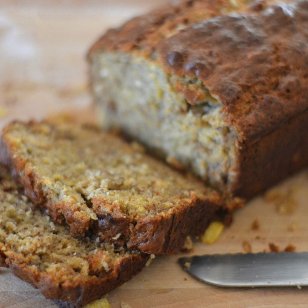 Honey banana bread