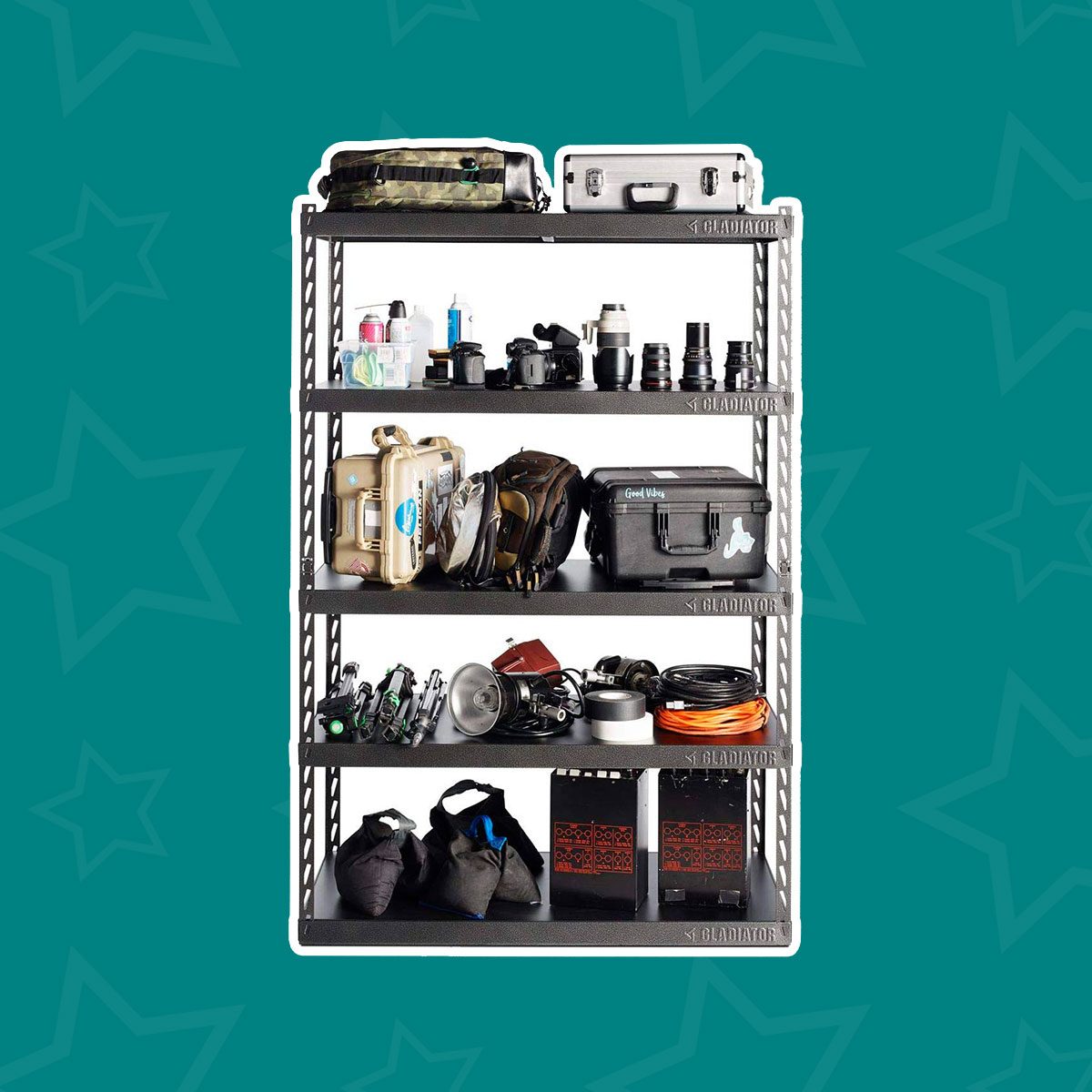 Five-Shelf Garage Storage Rack