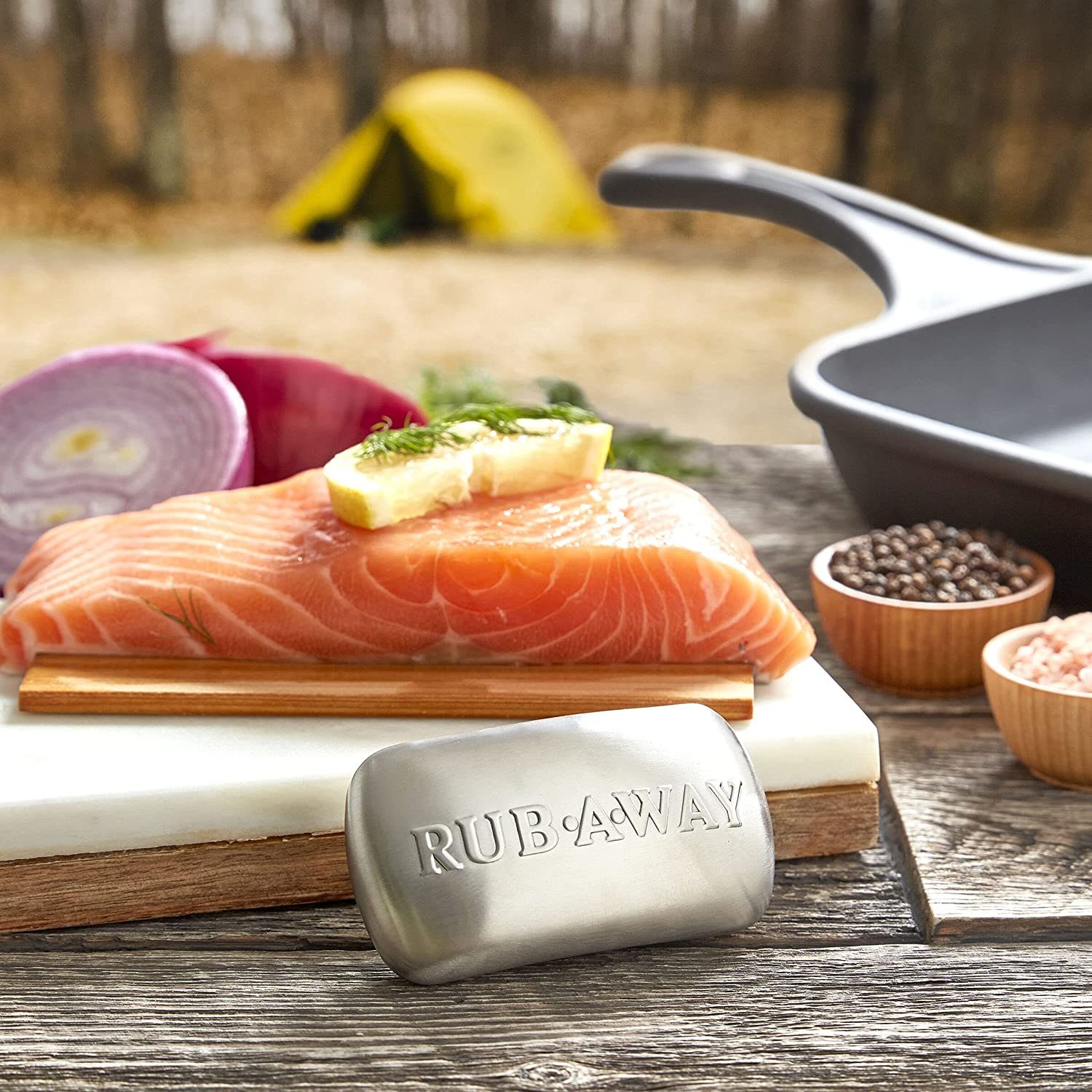 Rub A Way Bar Stainless Steel Odor Absorber