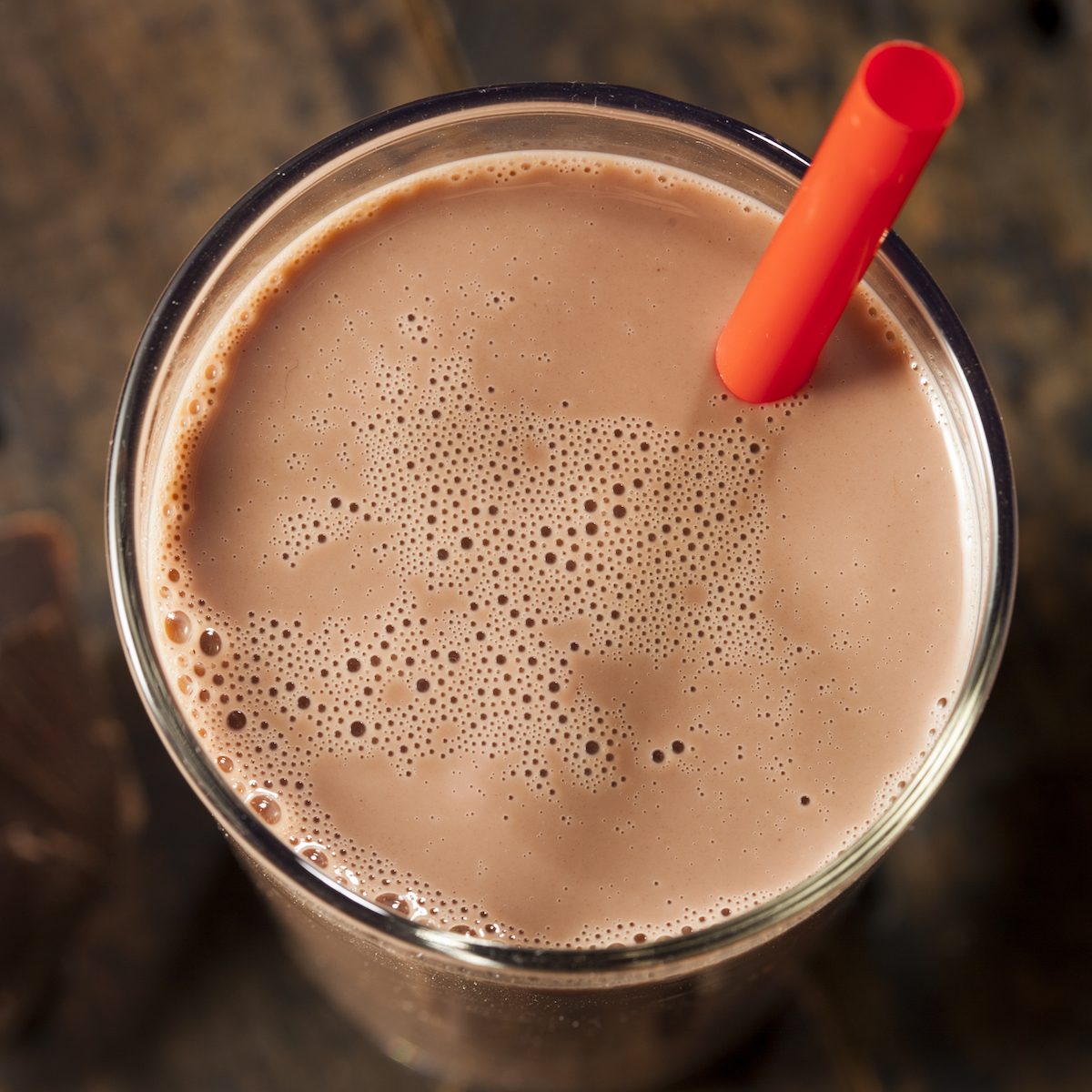 Refreshing Delicious Chocolate Milk with Real Cocoa