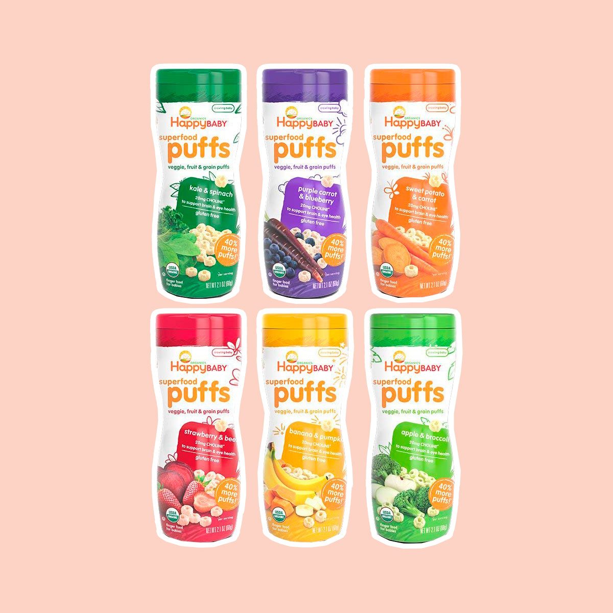 Happy Baby Organic Superfood Puffs