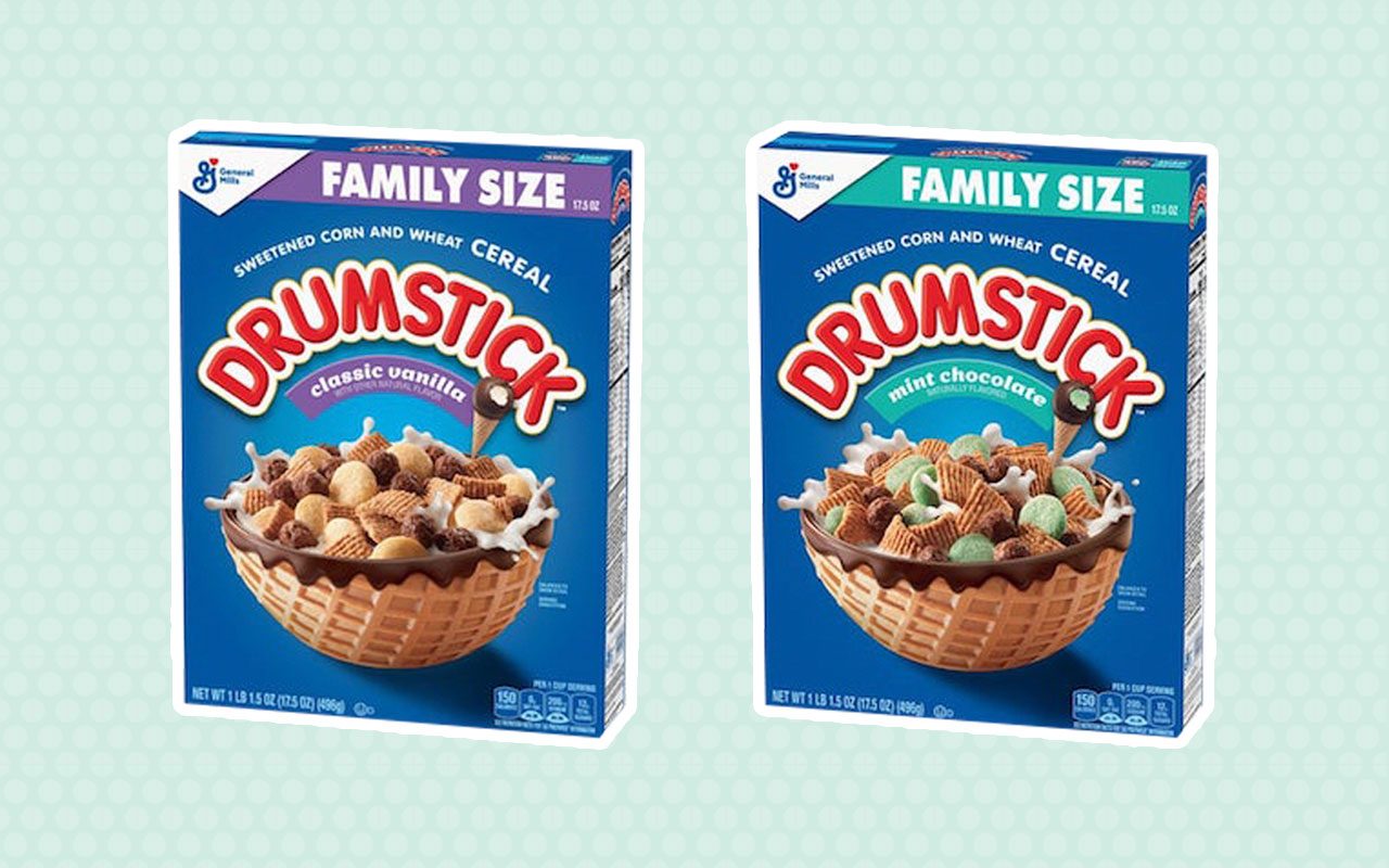 The New Drumstick Ice Cream Cereal Is A Treat We All Deserve
