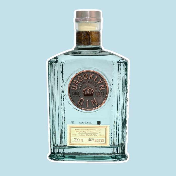 FONTE, VENICE, ITALY - FEBRUARY 2018. Bottle of Gin Brooklyn 70cl, 40%Vol.; Shutterstock ID 1018649239; Job (TFH, TOH, RD, BNB, CWM, CM): TOH