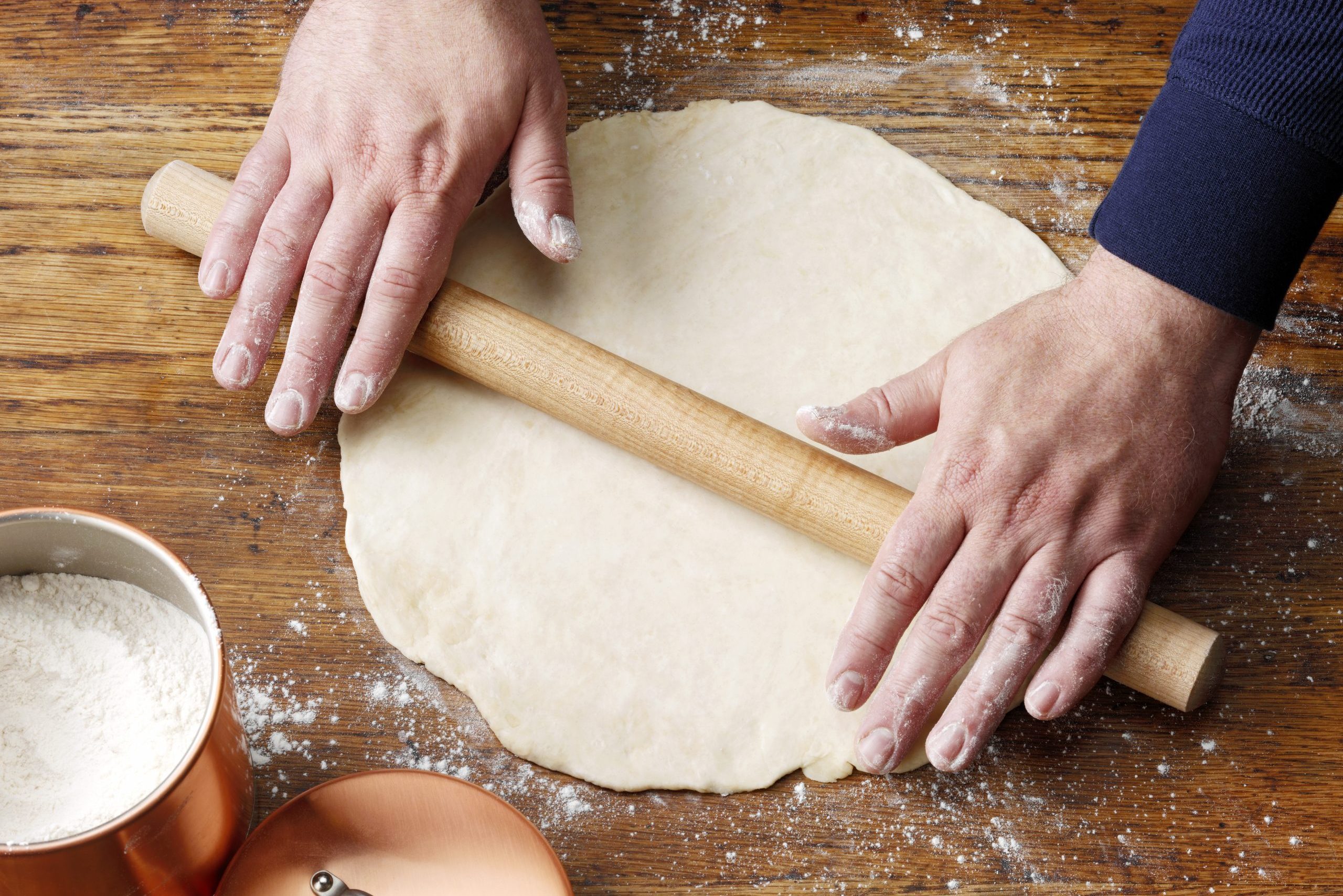 roll out vegan pie crust