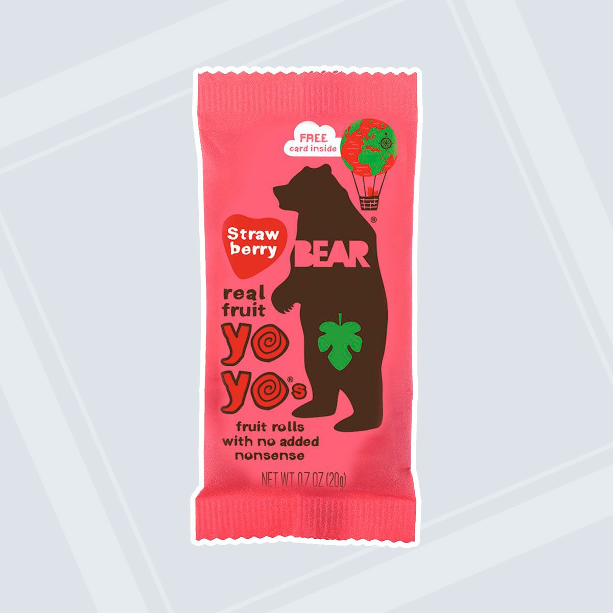 BEAR Real Fruit Strawberry Yoyos