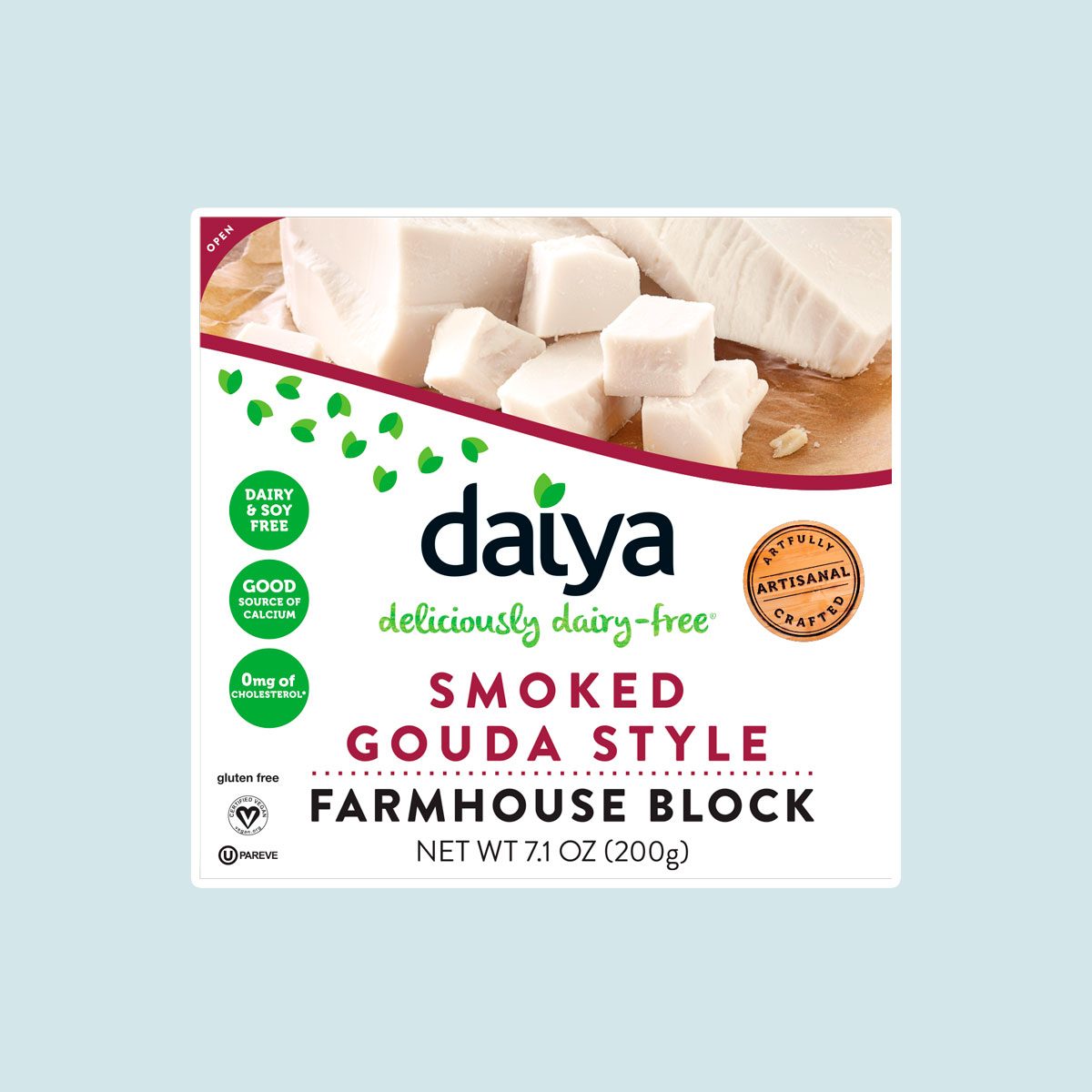 Daiya gouda-style blocks