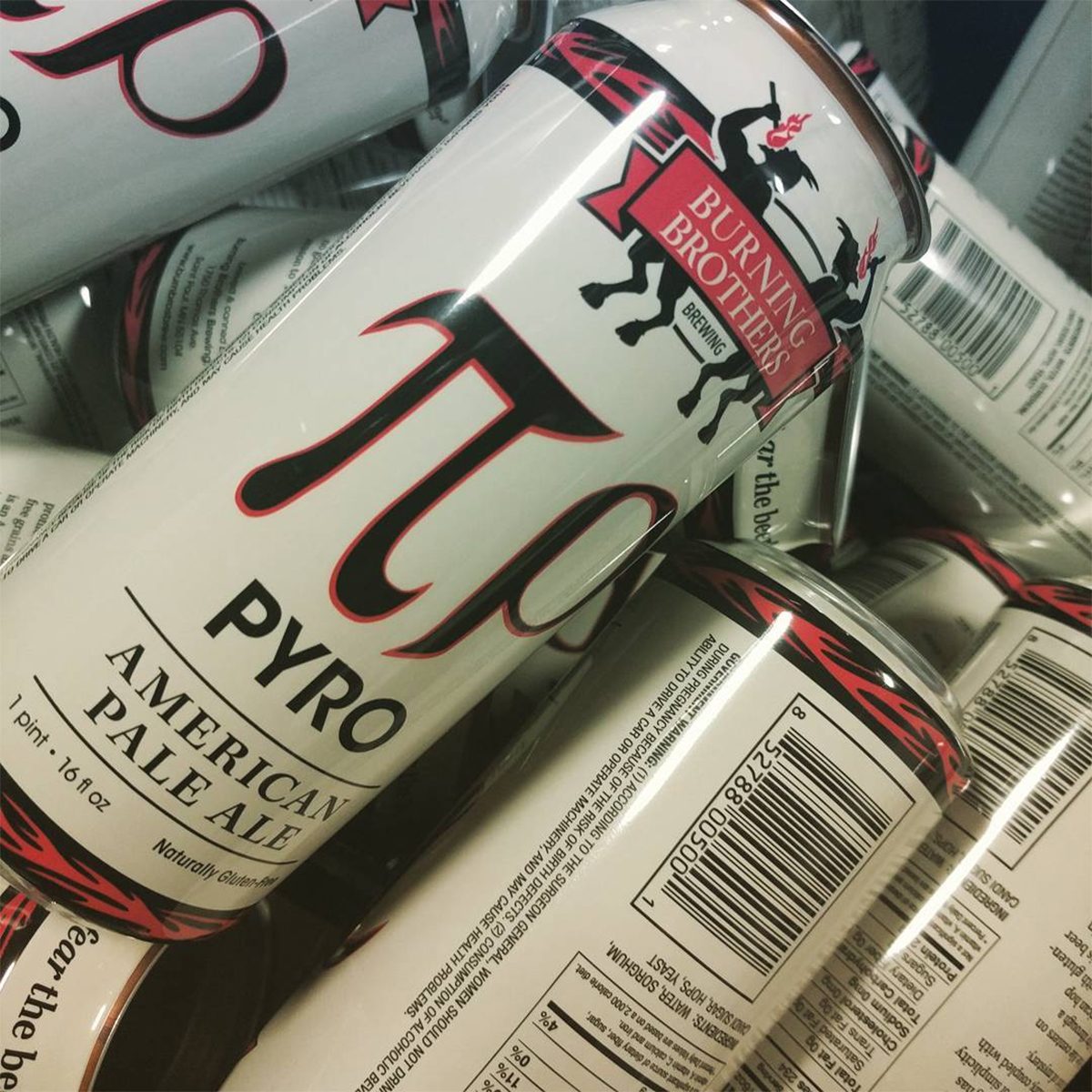 pyro, burning brothers brewing, beer