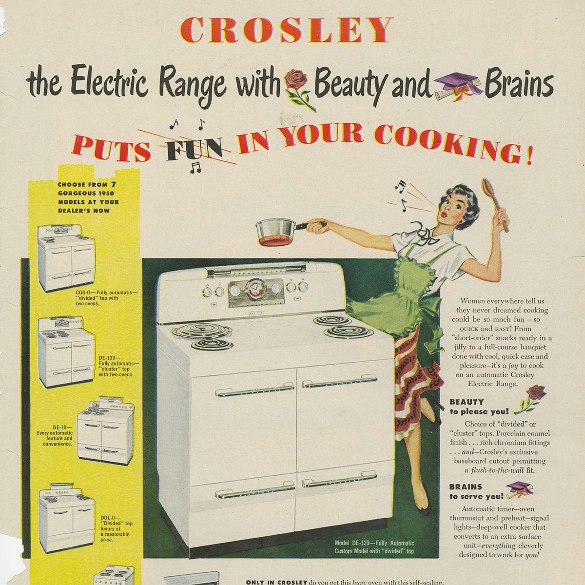 Crosley Electric Range
