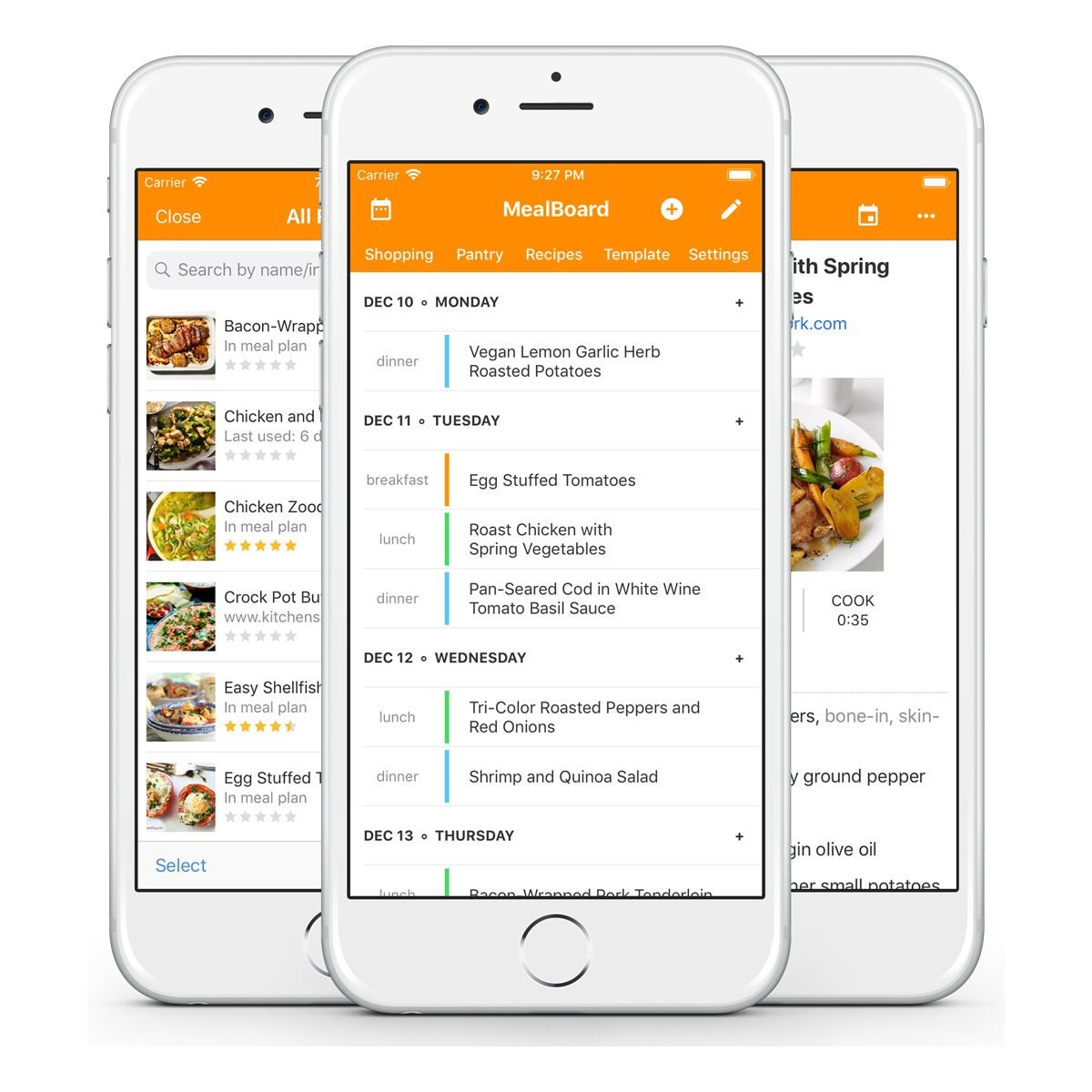 meal board app