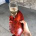 This Bottle Service Includes A MASSIVE 15 POUND Lobster