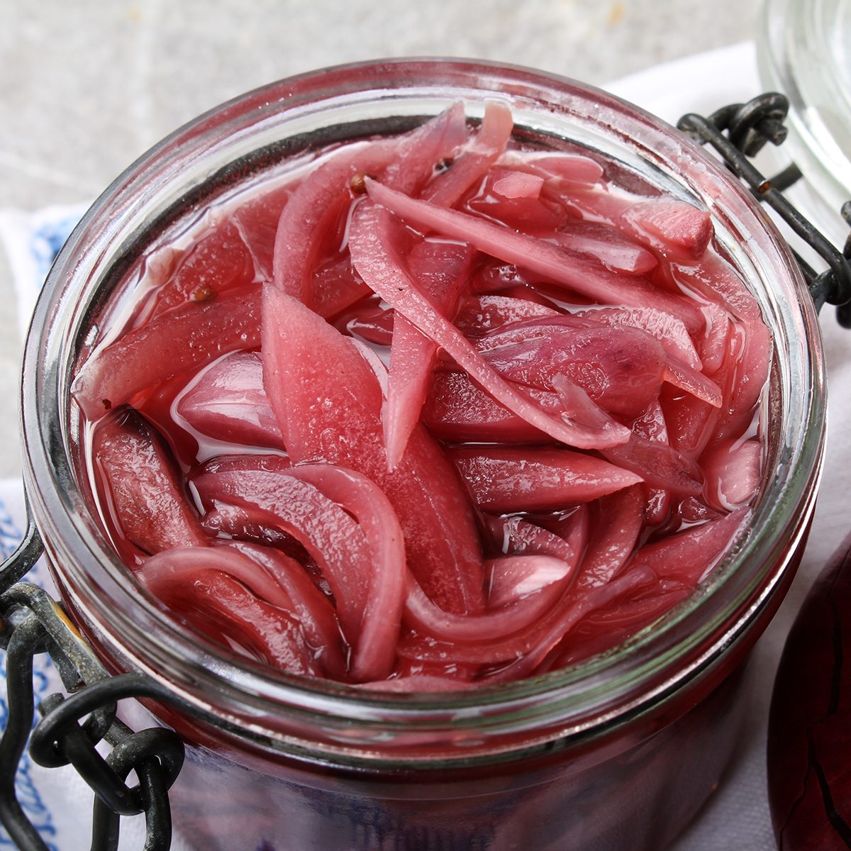 pickled red onion