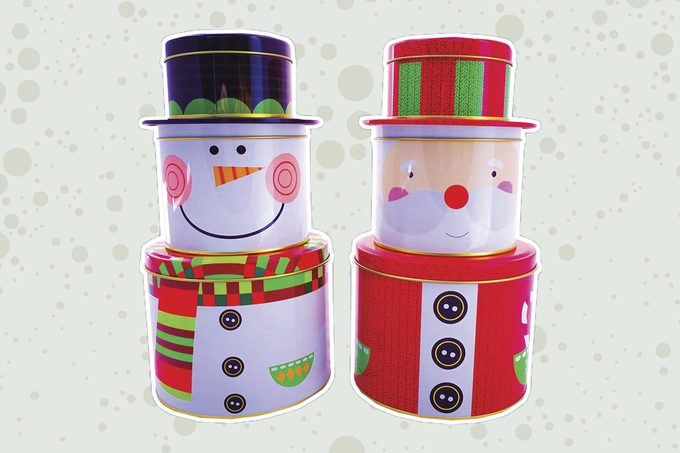 character tins christmas holidays