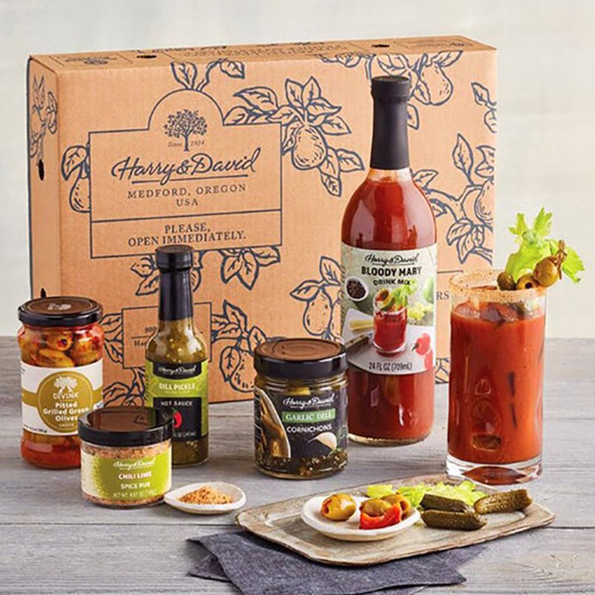 Harry & David Bloody Mary Kit and Garnishes