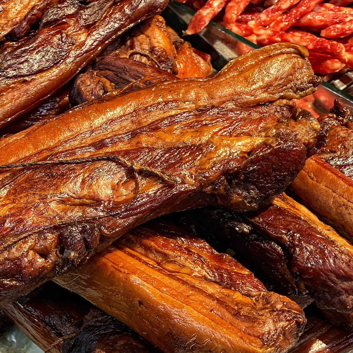 Chinese Bacon Close up