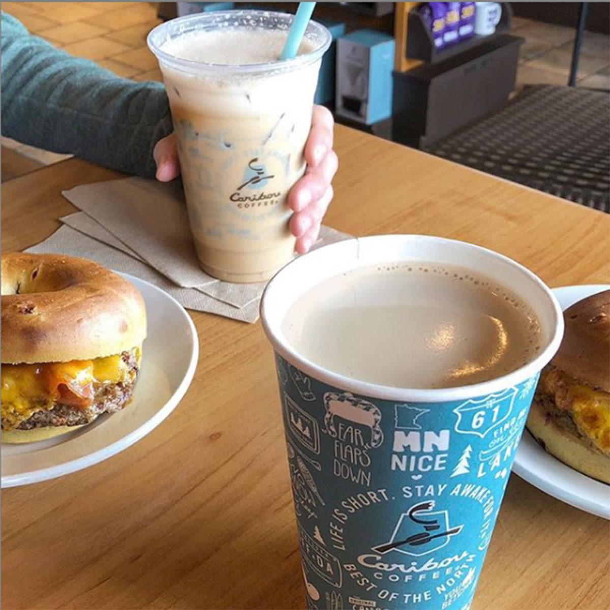 Maple French Toast sandwich and a Maple Crafted Press