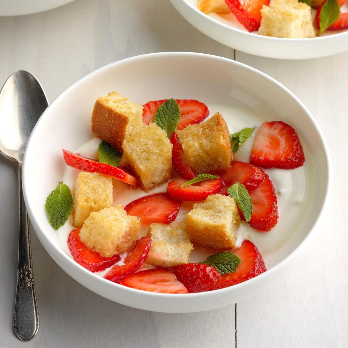 Strawberry Panzanella Salad