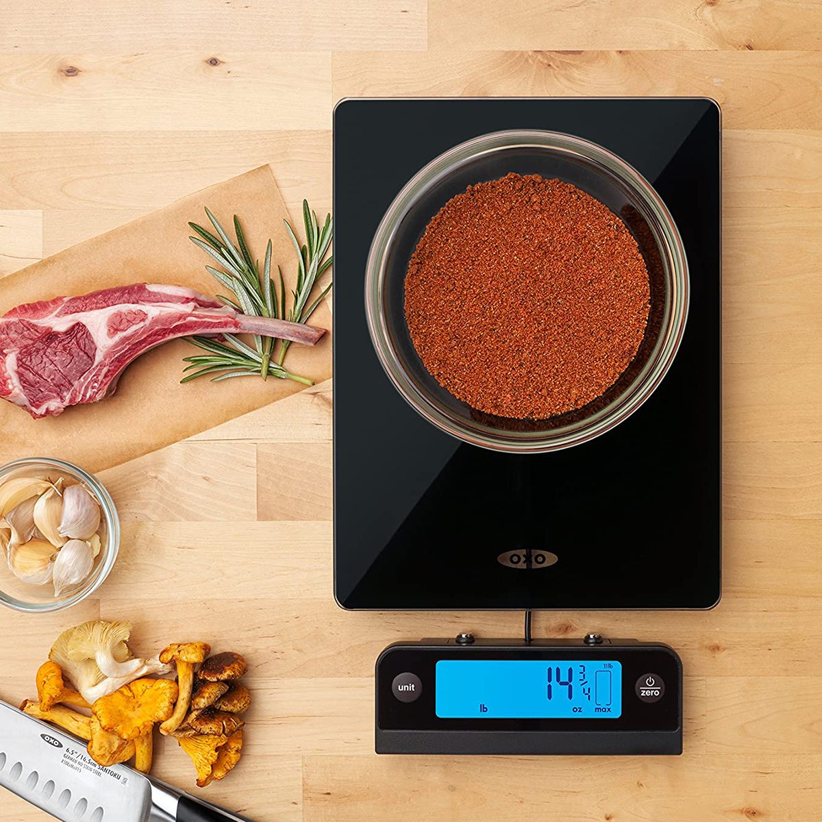 OXO 11176800 Good Grips 11 Lb Glass Scale