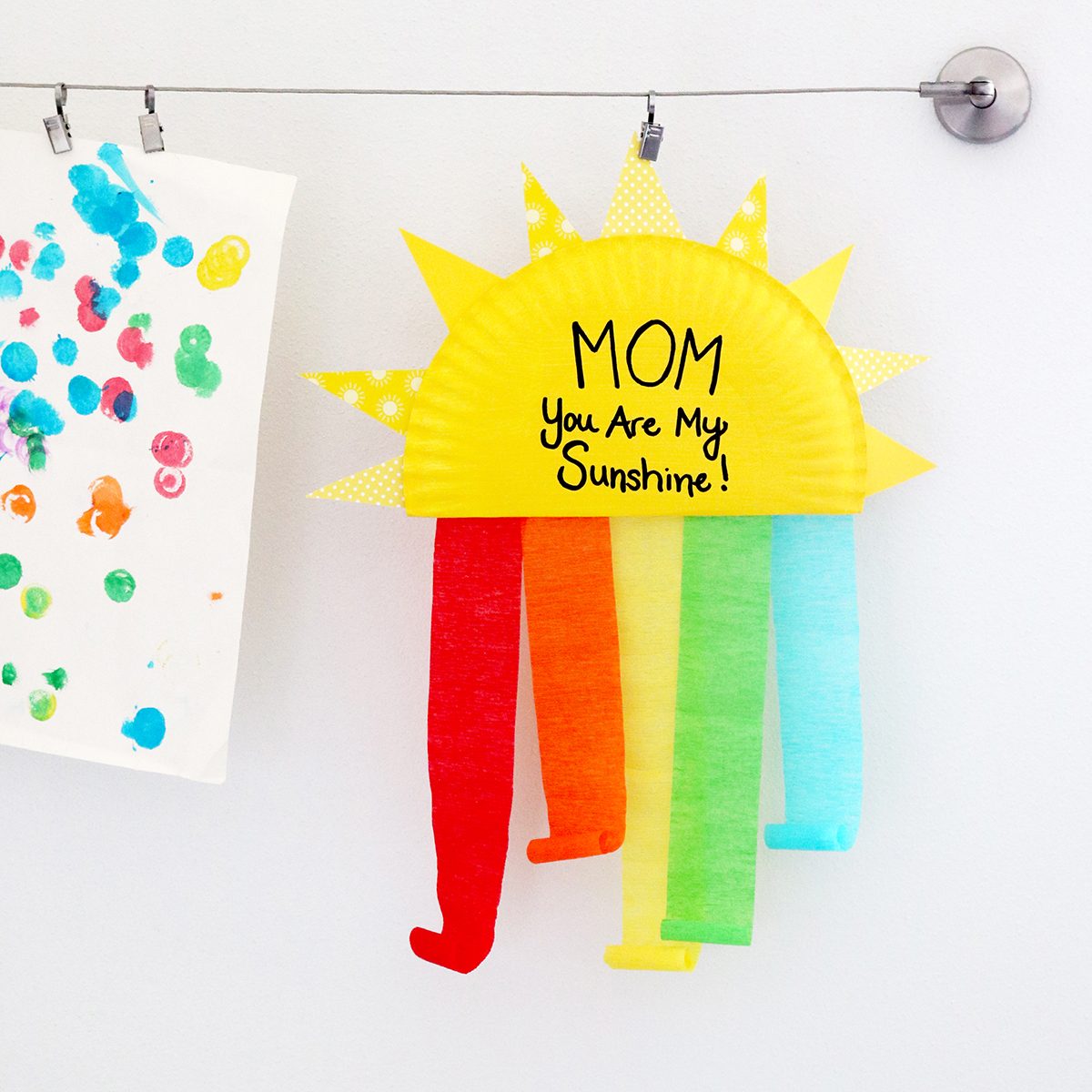 Paper Plate Sun Craft