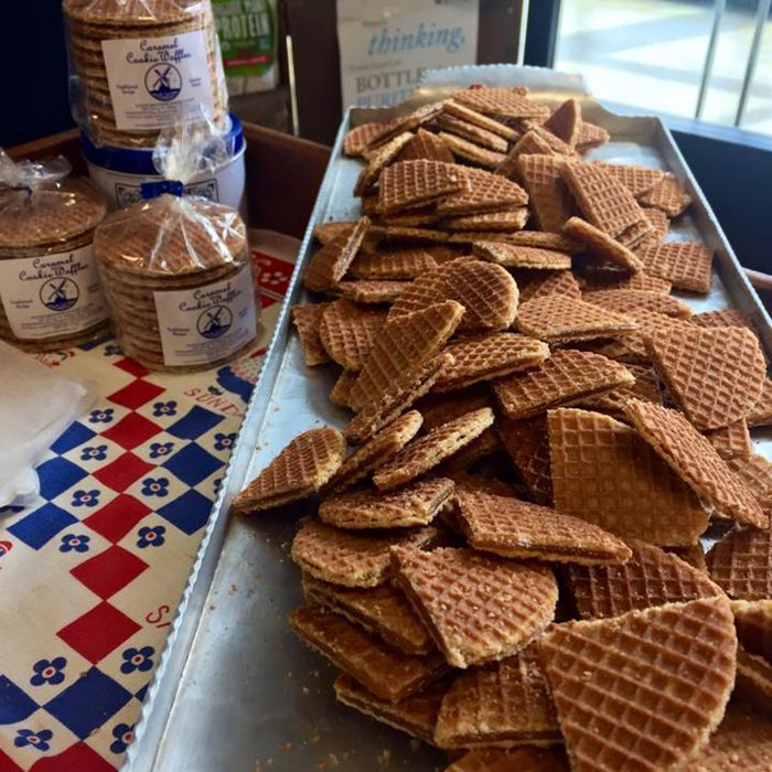 Caramel Cookie Waffles