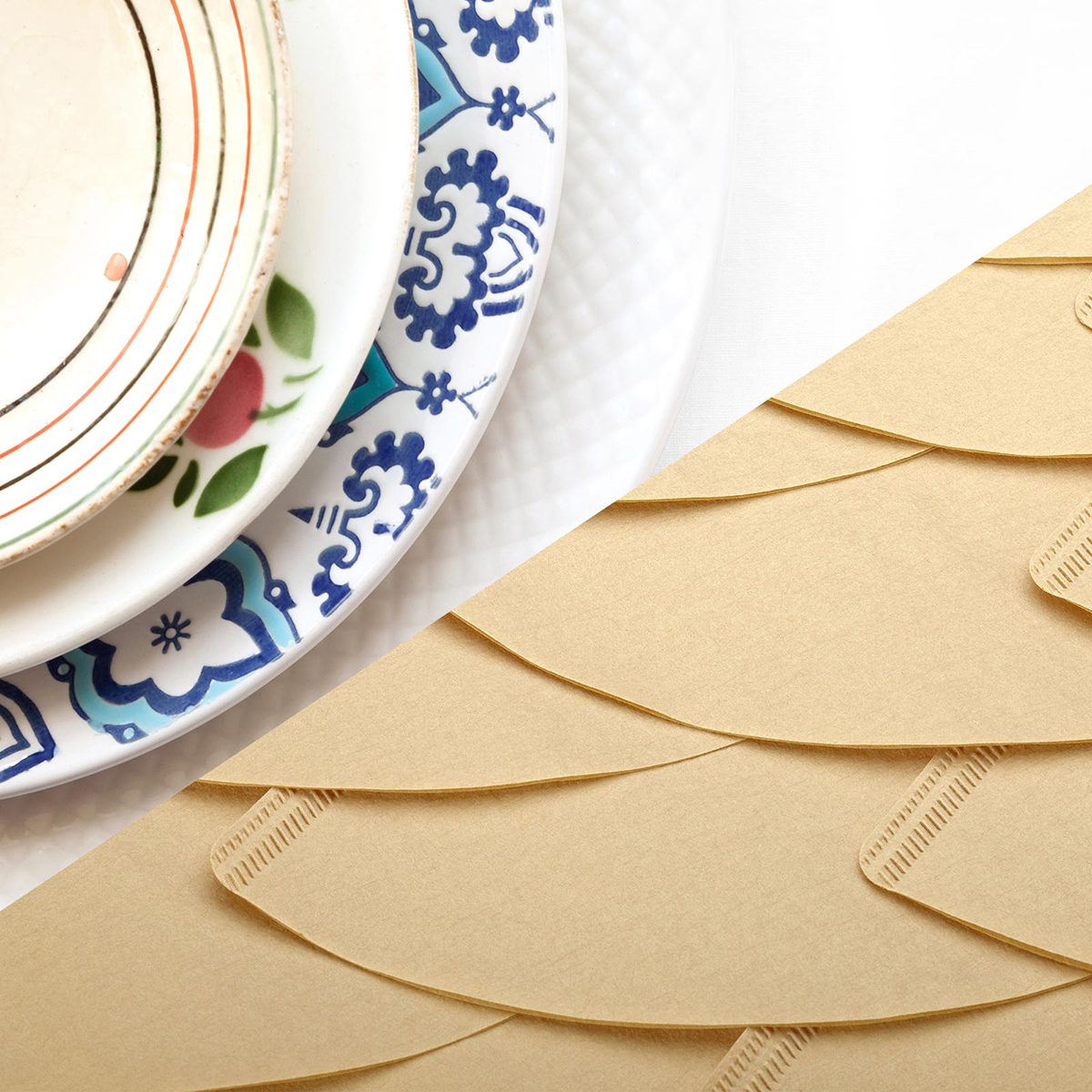 Protect stacked plates