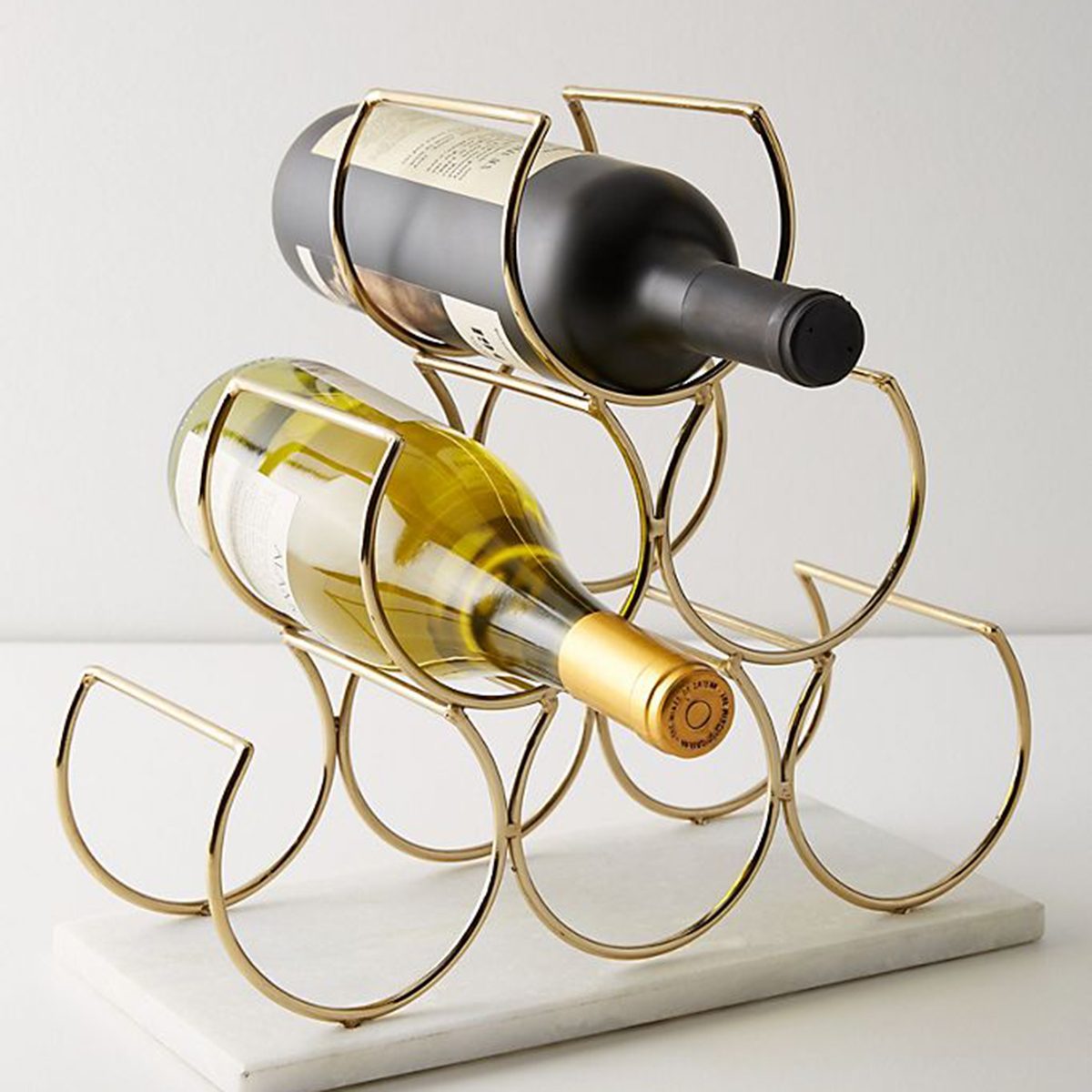 Brass Wine Rack