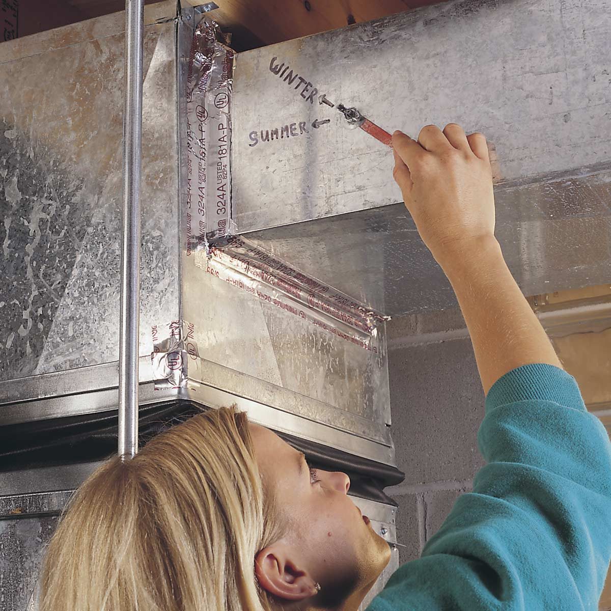 damper warm up a cold room