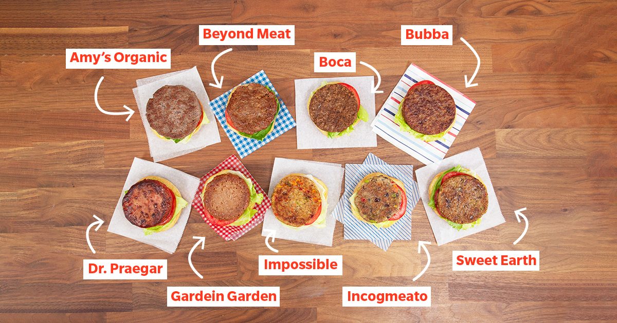 Test Kitchen Preferred Plant Based Burger social