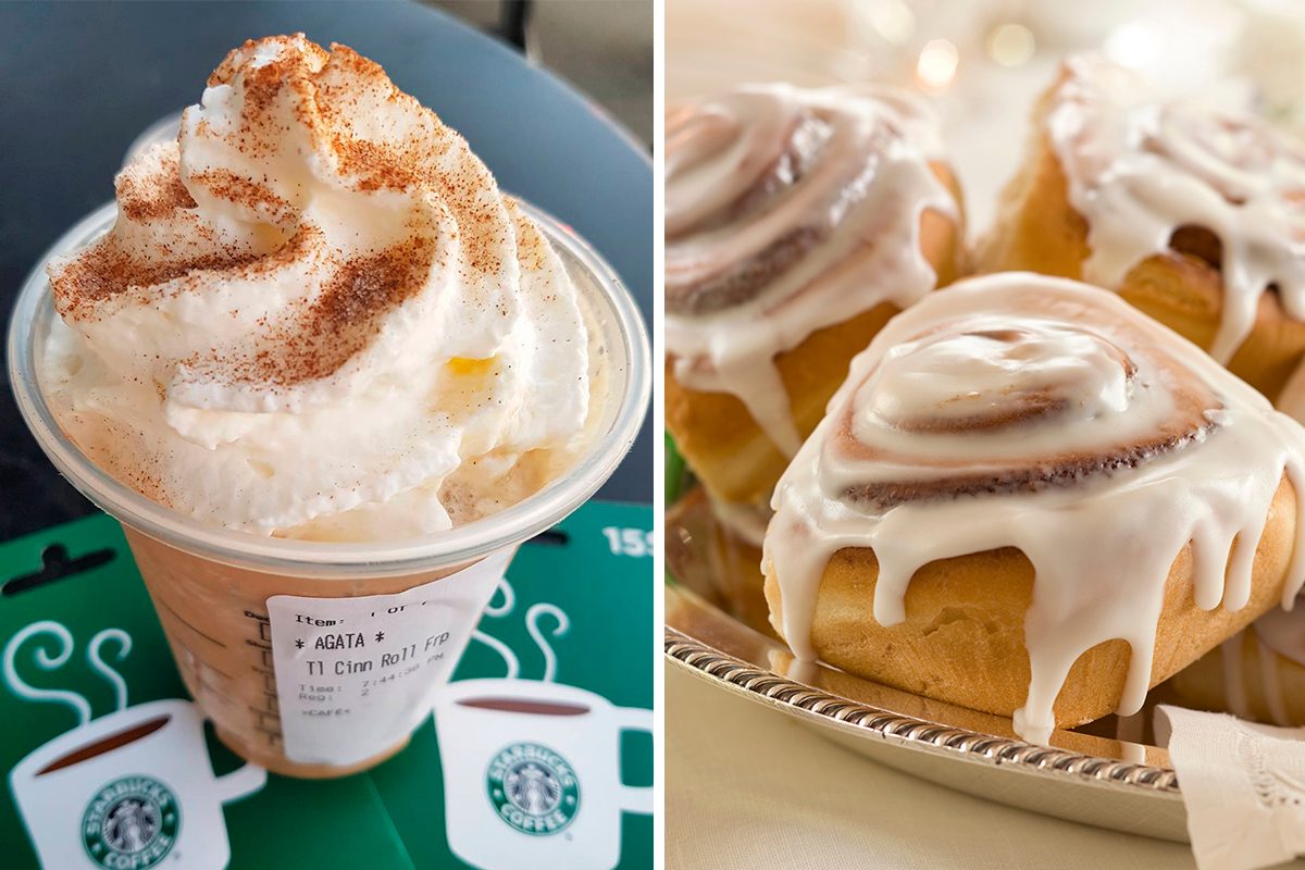 Starbucks Has a Cinnamon Roll Frappuccino on the Secret Menu—Here’s How to Order