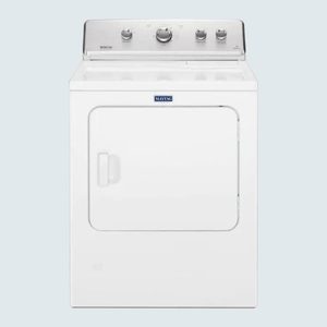 Maytag 7.0-cu ft Large Capacity Electric Dryer with Wrinkle Control in White
