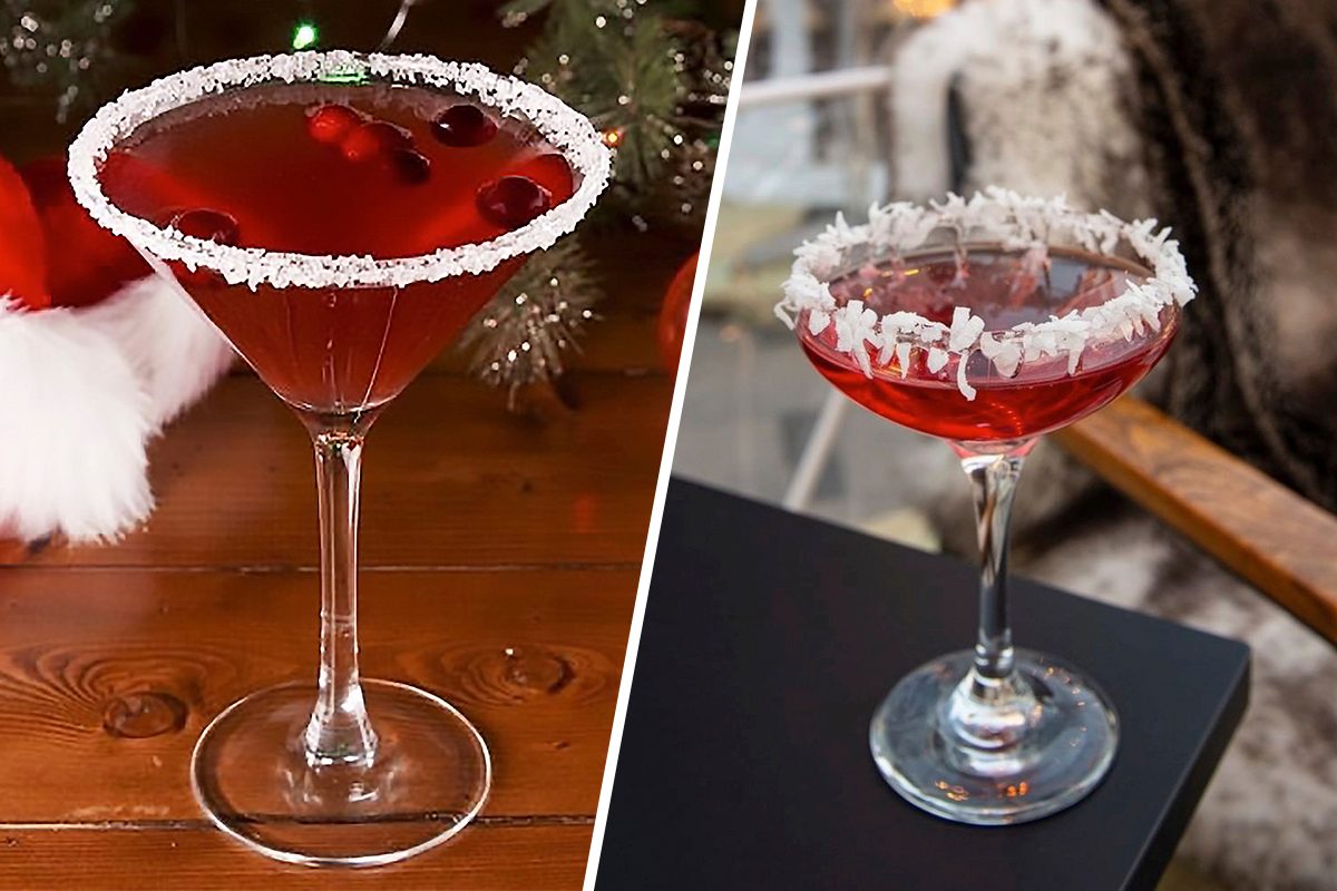 Santa Clausmopolitans Put a Holiday Spin on the Classic Cocktail
