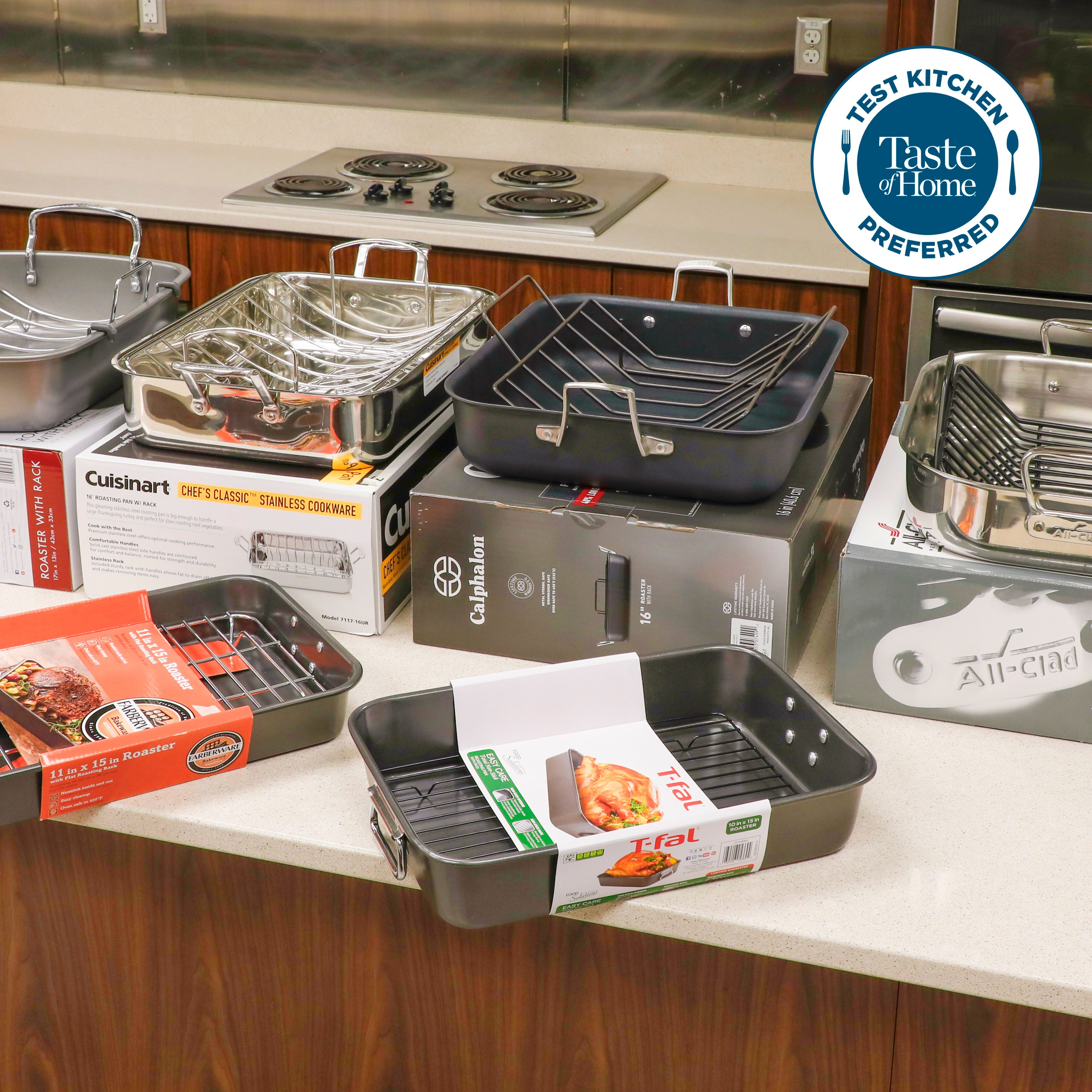 Test Kitchen Preferred the best Roasting pan
