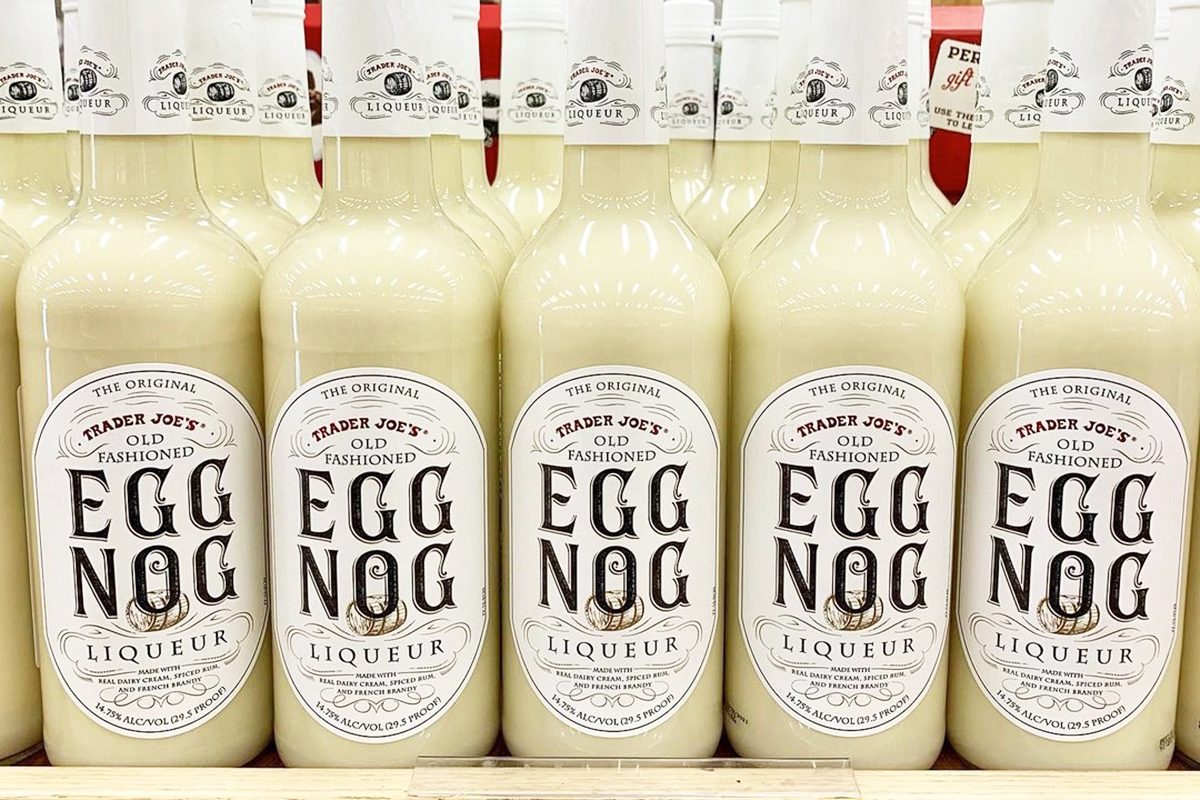 Trader Joe’s Is Selling This Eggnog Liqueur Right Now