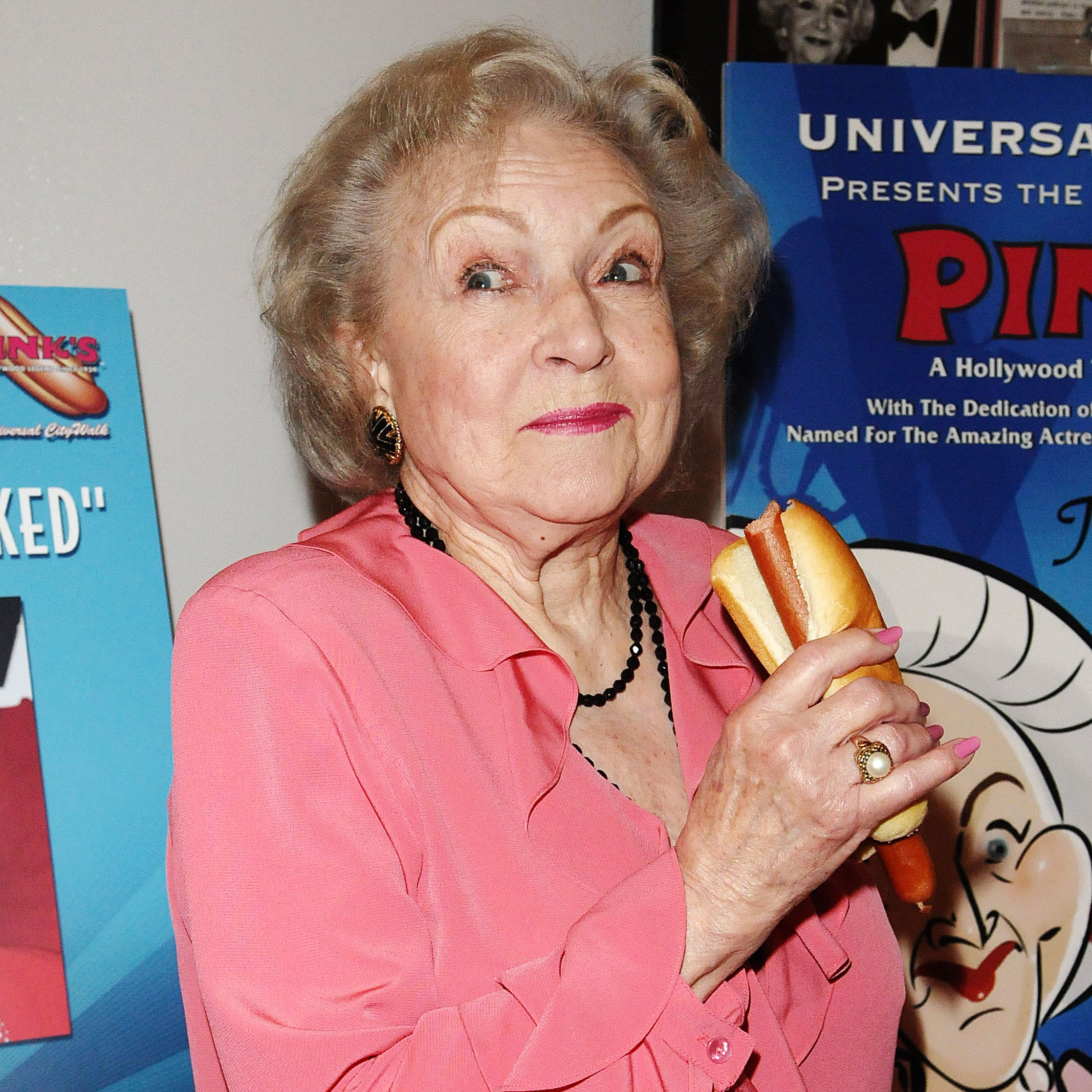 Betty White Credited Her Long Life to Vodka and Hot Dogs