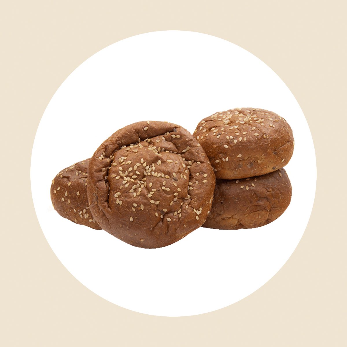 Keto Sesame Hamburger Buns