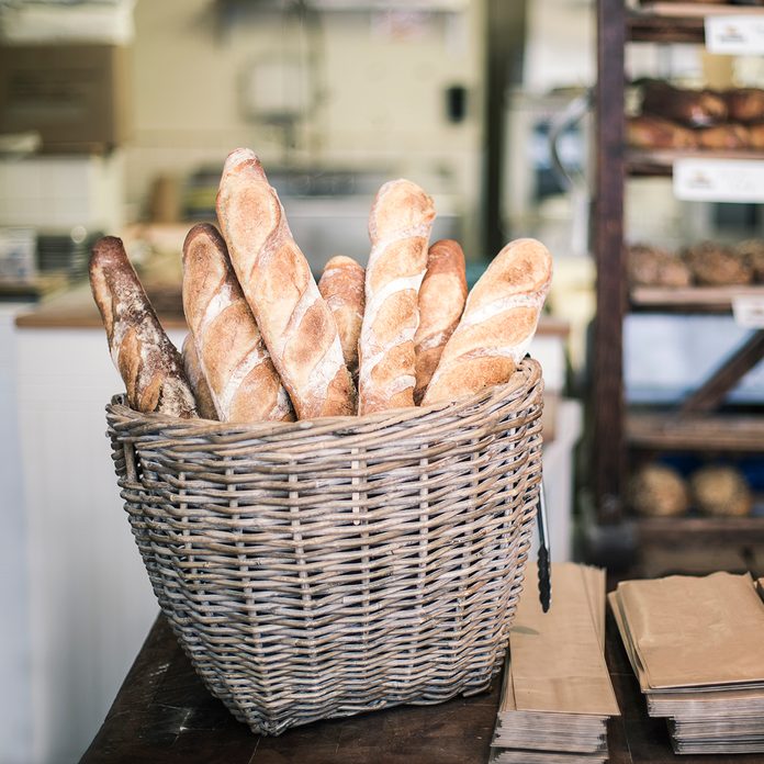 types of french bread Bread Baguette In A Bakery