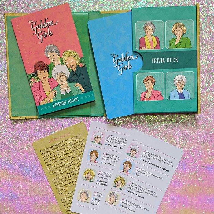 Golden Girls Trivia Deck thinking of you gifts