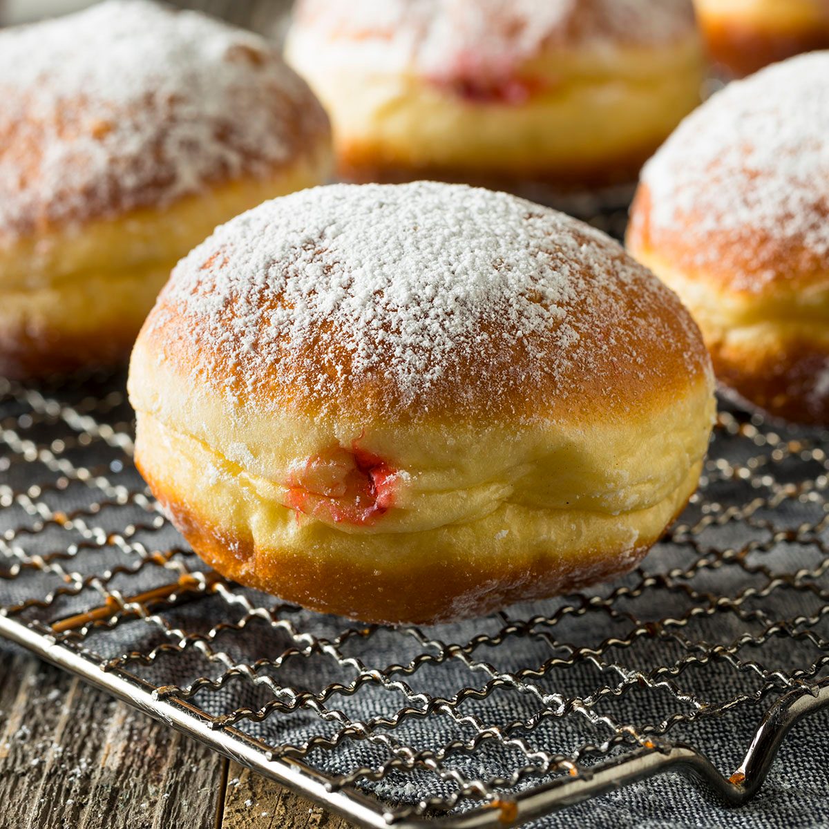 Gourmet Homemade Polish Paczki Donuts