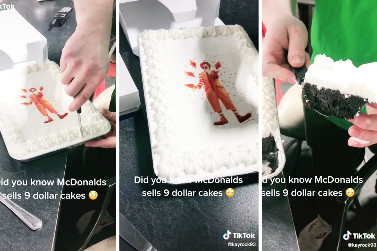 McDonald’s Sells Birthday Cakes for Only $9—and No One Knows About This