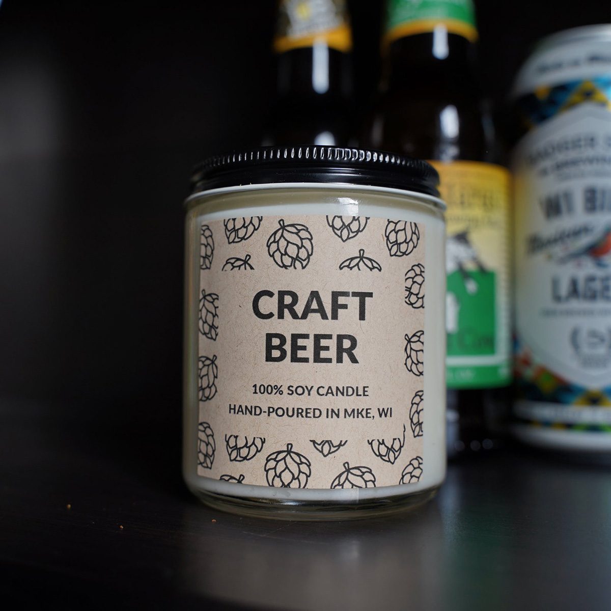 Craft Beer Candle